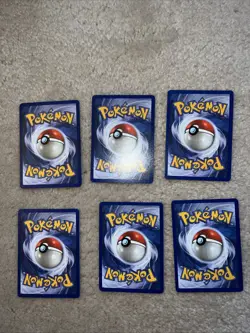 Pokemon FOSSIL 1st Edition Uncommon/Common Complete Set 31-62 NM - Image 3