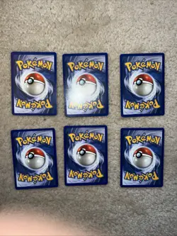 Pokemon FOSSIL 1st Edition Uncommon/Common Complete Set 31-62 NM - Image 5