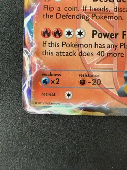 Pokemon TCG Moltres-EX Black and White Plasma Storm 14/135 Holo Holo Rare EX - Image 2