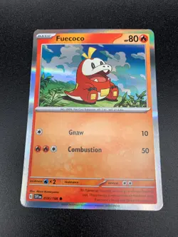 Fuecoco - 036/198 - Holo Common Pokemon Scarlet & Violet Promos NM 2023 - Image 1