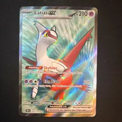 The Pokemon Company Latias ex 220/191 Surging Sparks Ultra Rare Holo 210 HP - Image 1