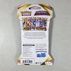 Pokemon Sword & Shield Astral Radiance Booster Pack • NEW Sealed • Sleeved Pack 820650850240 - Image 2