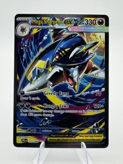 Mega Sharpedo EX 127/094 (SIR) Phantasmal Flames Pokemon TCG NM Fast Shipping - Image 1