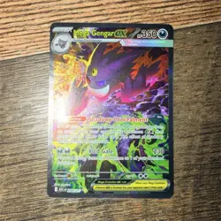 Pokemon Mega Gengar EX Full Art Holo Double Rare 056/094 Phantasmal Flames - Image 1