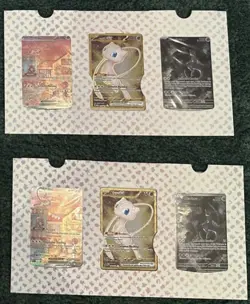 Pokemon TCG 151 Lot x2!! UPC Promo Set Mew, Mewtwo, Metal Mew Sealed - Image 1