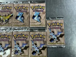 BOX FRESH MINT CONDITION POKEMON FOSSIL BOOSTER PACKS UNLIMITED FACTORY SEALED - Image 5