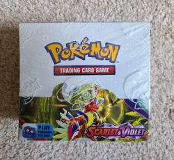 Pokemon TCG Scarlet & Violet Base Booster Box Factory Sealed 2023 Eng 36 packs - Image 1