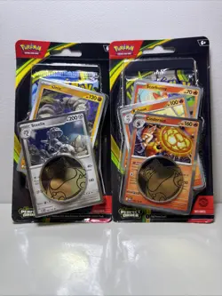 Pokemon TCG: Perfect Order Checklane Blister Set of 2 - Steelix + Cinderace - Image 1