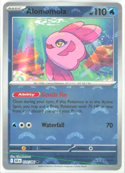 Pokemon TCG - Alomomola (Poke Ball Pattern) SV: Black Bolt 024/086 NM - Image 1