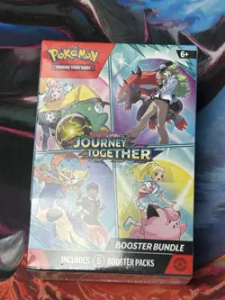 Pokemon TCG Journey Together Booster Bundle (6 Packs) SEALED - Image 1