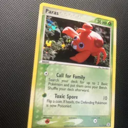 Paras - 72/112 - Pokemon Ex FireRed LeafGreen Reverse Holo NM - Image 3