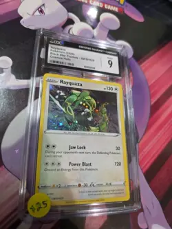 Rayquaza Pokemon Black Star Promos Cosmos Holo Mint 9 [CGC] - Image 3