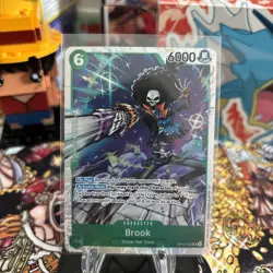One Piece Adventure on Kami’s Island Brook SR #OP15-032 English CCG - Image 1