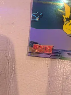 Pokemon TCG The Chase for Pikachu Pokemon Topps Mewtwo Strikes Back 28 Foil - Image 2