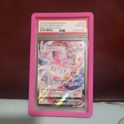 Pokemon Sylveon Vmax Brilliant Stars TG15/TG30 PSA 10 Gem Mint - Image 1
