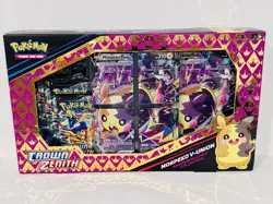 Pokemon Crown Zenith Morpeko V-Union Premium Playmat Collection Box - SEALED - Image 1