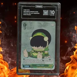 2023 Weib Schwarz The Last Airbender CHIBI TOPH Promo TAG 10 #WX04 - Image 1