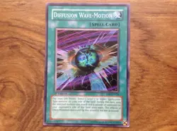 Yugioh Diffusion Wave-Motion 1st edition SD6 EN024. Free Postage - Image 3