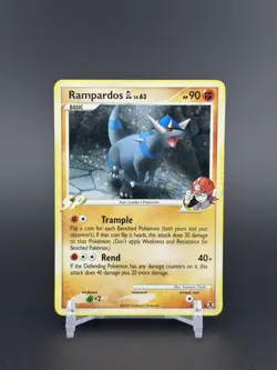 Rampardos GL 11/111 Rising Rivals Holo Pokemon TCG Card - R2 - Image 1