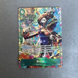One Piece Card Game | Brook OP15-032 SR ALT ART | OP15 | English | NM/M - Image 1