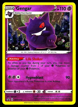 Gengar SWSH052 Holofoil SWSH: Sword & Shield Promo Cards NM - Image 1