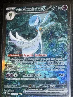 Gardevoir EX 233/091 PAF en Special Illustration Rare Pokemon Card Textured Art - Image 1