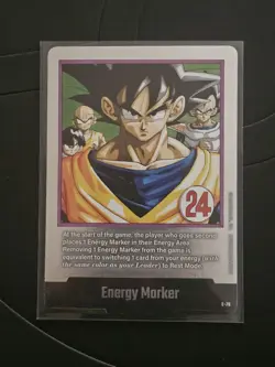 Dragonball Super Card Game Fusion World Energy Marker E-78 - Image 1
