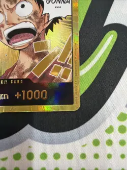 🔥 One Piece Card Game DON!! Card Gold Frame OP15 ENGLISH Luffy Golden Bell 🔥 - Image 5