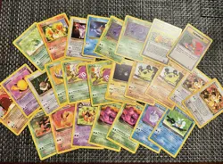 WOTC 1999 Team Rocket Set Bundle 26 Random Vintage Pokemon Cards MP - Image 1