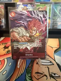 Shanks (CS 25-26 Event Pack) P-083 One Piece Promotion Cards Foil - Image 1
