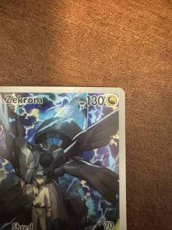 Pokemon TCG N's Zekrom 031 MEP Basic Holo Black Star Promo Card English - Image 3