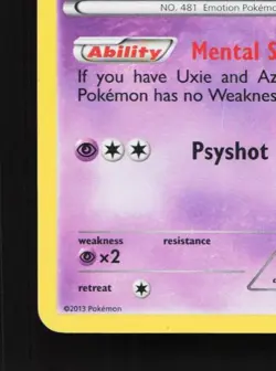Mesprit 37/101 MP Plasma Blast English Pokemon Card TCG - Image 2