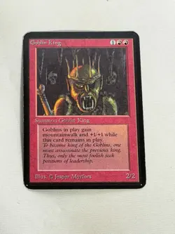 MTG Goblin King Alpha Magic the Gathering - Image 1