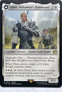 Final Fantasy Magic: The Gathering Dion, Bahamut's Dominant - Image 1