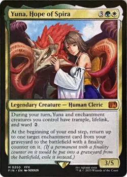Yuna, Hope of Spira 250 Mythic FINAL FANTASY Magic: The Gathering Near Mint - Image 1