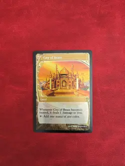 MTG - City of Brass (Future Sight) Mystery Booster 2 - Foil - NM - Image 1