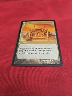 MTG - City of Brass (Future Sight) Mystery Booster 2 - Foil - NM - Image 4