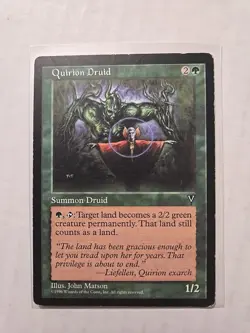 Quirion Druid - Visions - HP - Rare - Creature - MTG Magic - Image 1