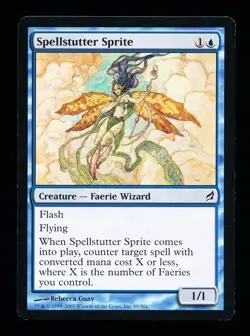 * * 1x Spellstutter Sprite x1 * * Lorwyn MTG NM Near Mint or Close - Image 1
