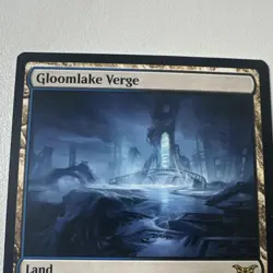 Wizards of the Coast Gloomlake Verge Duskmourn Land Rare Blue Black 260 Marco G… - Image 3