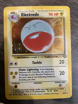 Pokemon Electrode Base Set Holo Rare 21/64 90HP Stage 1 1999 English - Image 1