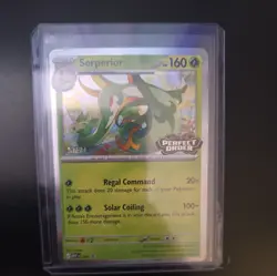 Pokemon TCG Perfect Order Prerelease Staff Promo Serperior - Image 1