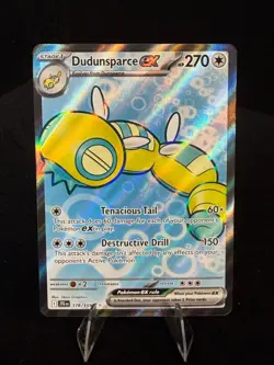 2025 Pokemon - DUDUNSPARCE EX - Ultra Rare - Journey Together- 178/159 - Image 1