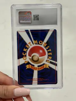 Pokemon Card Chansey 1996 Base Set Japanese 113 Holo CGC 10 Gem Mint - Image 2