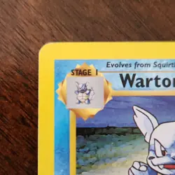 Wartortle #42/102 Pokemon Base Set Evolution Box Error Lightly Played Card - Image 3