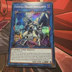 Yugioh! Firewall Dragon Singularity Prismatic Secret Rare - MP24-EN087 1st Ed. - Image 1