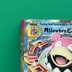 2016 Pokemon TCG Card M Slowbro EX XY Evolutions 27/108 Holo Rare EX - LP - Image 2