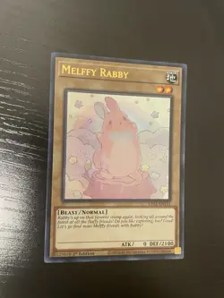 Mint Condition! Ultra Rare! First Edition! Milffy Rabbit Yugioh - Image 2