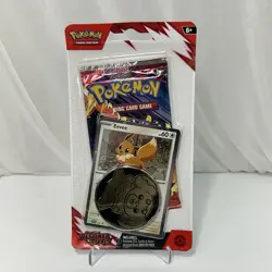 Pokemon TCG Destined Rivals Checklane Blister Eevee SVP EN #200 Promo - Image 1