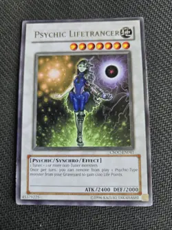 Psychic Lifetrancer CSOC-EN041 Rare Unlimited Edition LP Yugioh Free Shipping - Image 1